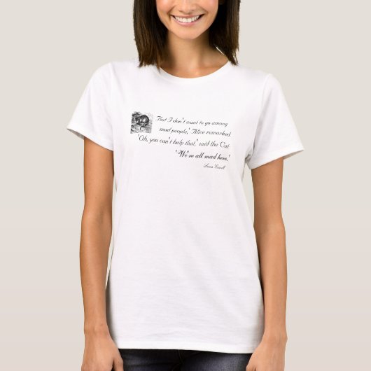 We zijn allemaal Mad hier T-shirt (Voorkant)