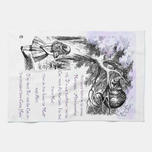 We zijn allemaal Mad hier Theedoek (Horizontaal)