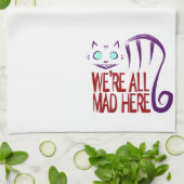 We zijn allemaal Mad hier Theedoek (Gevouwen)
