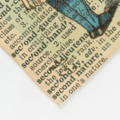 We zijn allemaal Mad Hier Throw Blanket Fleece Deken (Hoek)