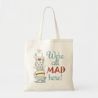 We zijn allemaal Mad hier! Tote Bag