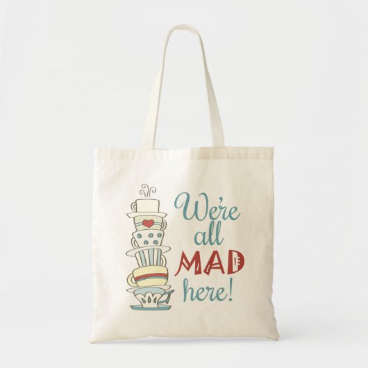 We zijn allemaal Mad hier! Tote Bag (Voorkant)