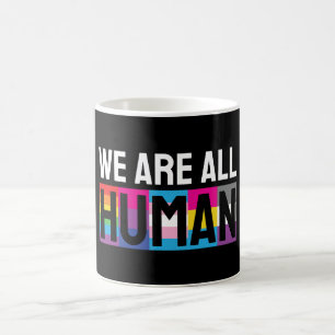 We zijn allemaal mens LGBTQIA+ Koffiemok
