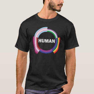 We zijn allemaal menselijk t-shirt