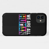 We zijn allemaal menselijke LGBTQIA+ Case-Mate iPhone Case (Achterkant (horizontaal))