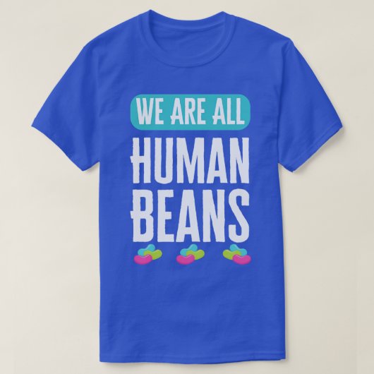 We zijn allemaal mensen, en samen t-shirt (Design voorkant)