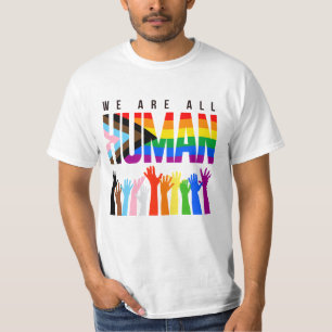 We zijn allemaal mensen t-shirt