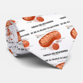 We zijn allemaal met elkaar verbonden via Mitochon Stropdas (Opgerold)