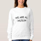 WE ZIJN ALLEMAAL MUSLIM T-shirt (Voorkant)