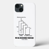 We zijn allemaal ontdaan van haar Mitochondriale E Case-Mate iPhone Case (Achterkant)