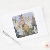 We zijn allemaal oorlogen vierkante sticker (Envelop)