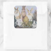 We zijn allemaal oorlogen vierkante sticker (Tas)