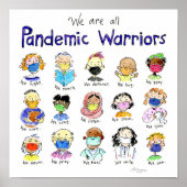 We zijn allemaal pandemisch Poster (Voorkant)