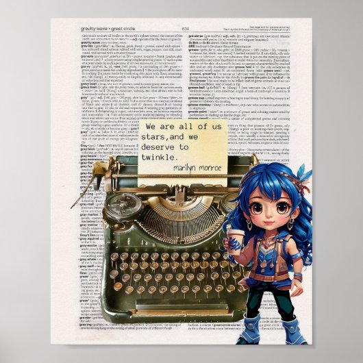We zijn allemaal sterren -- Schitter Poster (Voorkant)