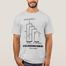 We zijn allemaal van haar afgevuurd (Mitochondrial T-shirt