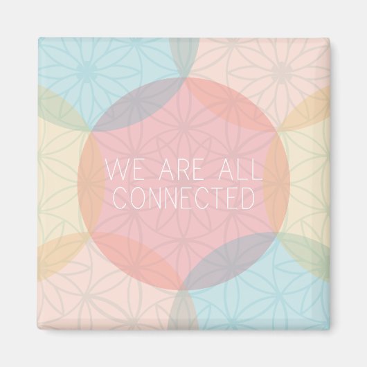 We zijn allemaal verbonden magneet (Voorkant)