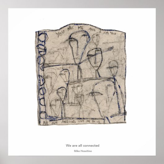 We zijn allemaal verbonden poster (Voorkant)