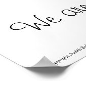 We zijn allemaal verschillend en mooi divers poster (Hoek)