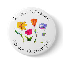 We zijn allemaal verschillend en mooi, diversiteit