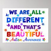 We zijn allemaal verschillend poster (Voorkant)