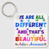 We zijn allemaal verschillend sleutelhanger (Voorkant)