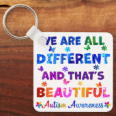 We zijn allemaal verschillend sleutelhanger (Voorkant)