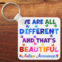 We zijn allemaal verschillend sleutelhanger