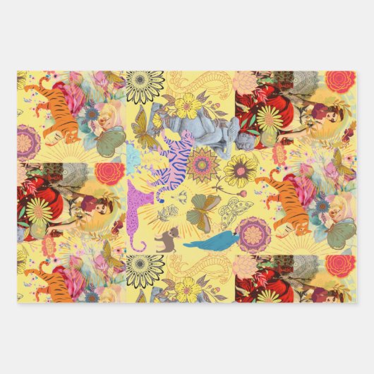 We zijn allemaal zigeuners inpakpapier vel (Voorkant 3)