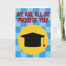 We zijn allemaal zo trots op Glitter Afstuderen