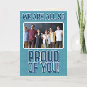 We zijn allemaal zo'n papieren foto-Afstuderen Kaart (Voorkant)