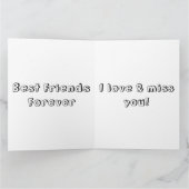 We zijn als erwten en wortels vriendschapskaart kaart (Binnen)