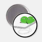 We zijn als twee erwten in een peul magneet (Voorkant / Achterkant)