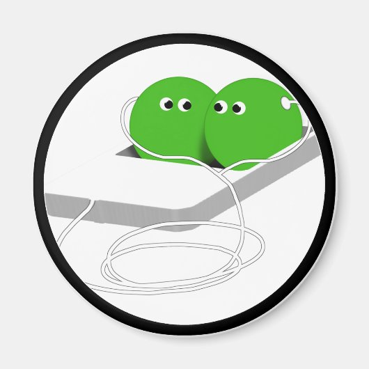 We zijn als twee erwten in een peul magneet (Voorkant)