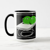 We zijn als twee erwten in een peul mok (Links)