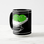 We zijn als twee erwten in een peul mok (Voorkant links)