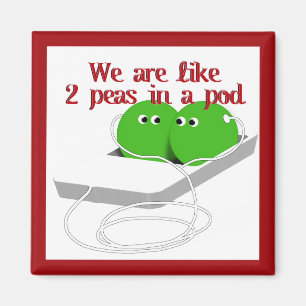 We zijn als twee erwten in een pod magneet
