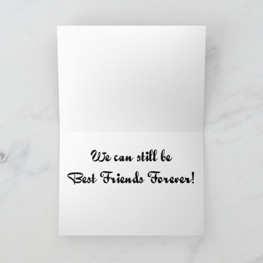 We zijn anders... kaart (Binnen)