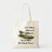 We zijn anders... tote bag (Voorkant)