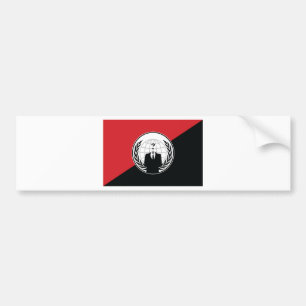 We zijn anonieme bumpersticker