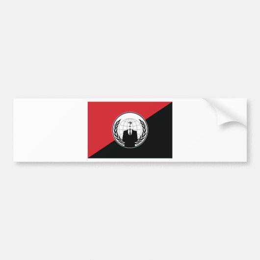 We zijn anonieme bumpersticker (Voorkant)