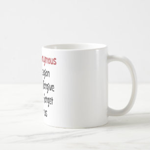 We zijn anonieme koffiemok