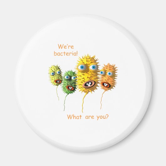 We zijn bacteriën magneet (Voorkant)