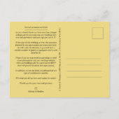 We zijn bedoeld als citaat voor grappige tweetalig aankondigingskaart (Achterkant)