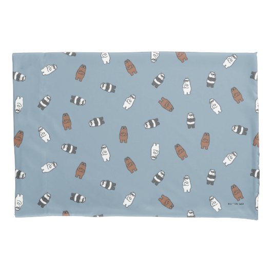 We zijn Beren aan het bakken - Beren van glas Kussensloop (Voorkant)