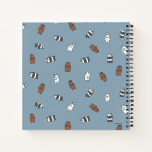 We zijn Beren aan het bakken - Beren van glas Notitieboek (Achterkant)