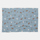 We zijn Beren aan het bakken - Beren van glas Theedoek (Horizontaal)