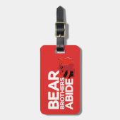 We zijn Beren - Beer Brothers Abide Bagagelabel (Voorkant verticaal)