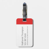 We zijn Beren - Beer Brothers Abide Bagagelabel (Achterkant verticaal)