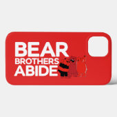 We zijn Beren - Beer Brothers Abide Case-Mate iPhone Case (Achterkant (horizontaal))