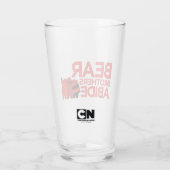 We zijn Beren - Beer Brothers Abide Glas (Achterkant)